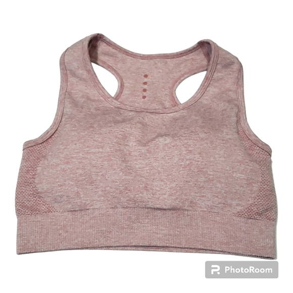 Kora Open Back Sports Bra | ACTA Sports Bra | Pink | Size Small - Picture 1 of 8